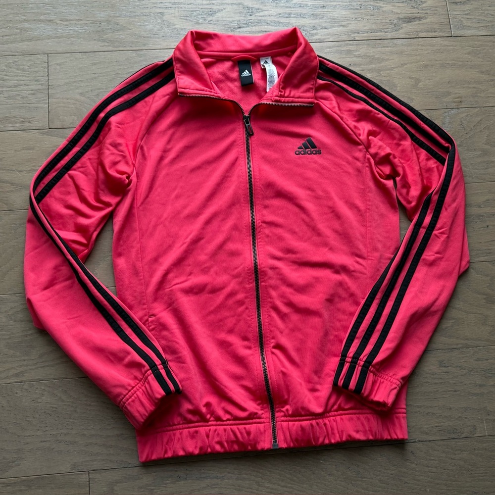 Adidas Coral pink Track Jacket